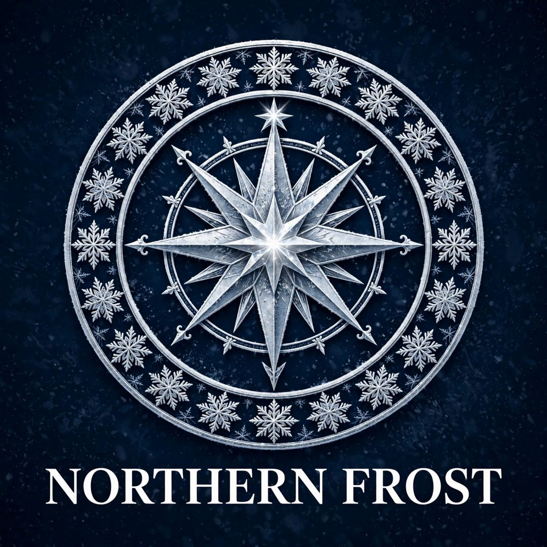 Northern Frost compass rose emblem